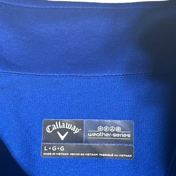 Callaway Weather Series Long Sleeve 1/4 Zip Shirt - Picture 8 of 8